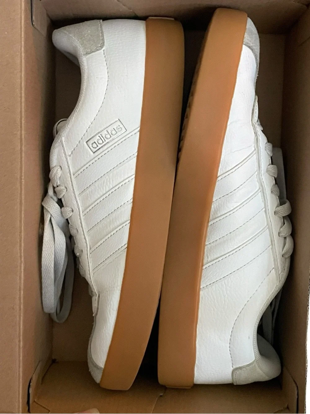 adidas VL Court 3.0 — White Gum